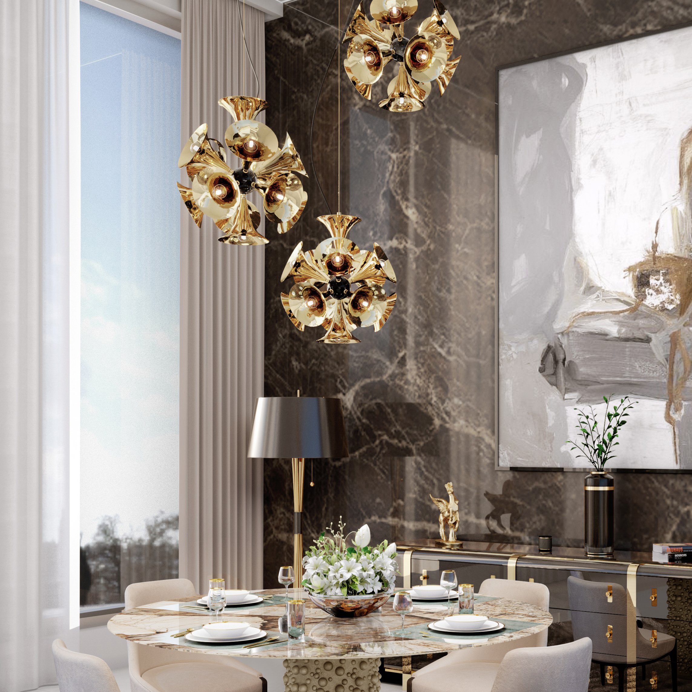 Radiant Illumination: The Beauty and Elegance of a Beads Chandelier