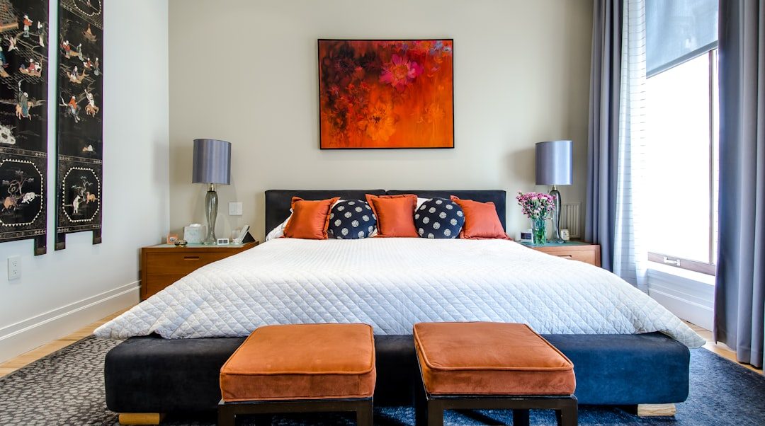 Photo Elegant bedroom