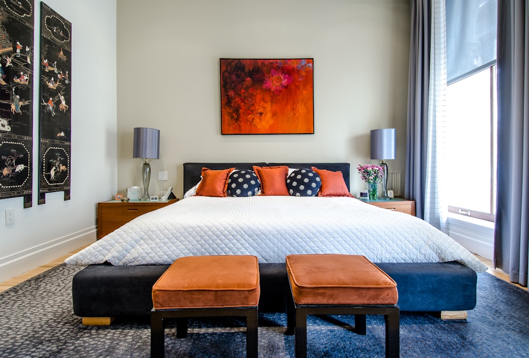 Photo Elegant bedroom