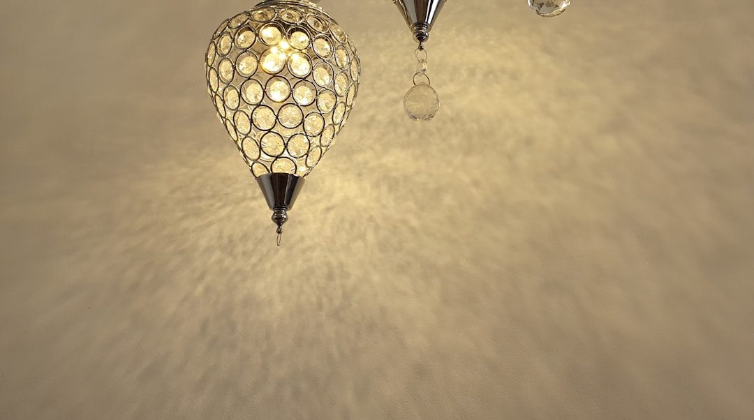 Photo dandelion chandelier